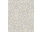 Tapeta na zeď, šedo-béžová, zámecký vzor, Ornamenta, Parato by Cristiana Masi