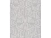 Tapeta na zeď, šedo-stříbrná, grafická, Art Deco, The Texture Book, Masureel Tapety Yara
