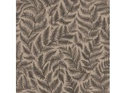 Tapety Yara - Tapeta na zeď, hnědo-černá, listy kapradin, Adorn, Borastapeter Tapeta na zeď, hnědo-černá, listy kapradin, Adorn, Borastapeter