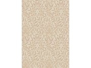 Tapeta na zeď, béžovo-růžová, květiny, listy, Alla Tiders Hus, Borastapeter