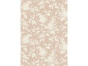 Tapeta na zeď, růžová, větvičky, květiny, Osterlen, Borastapeter