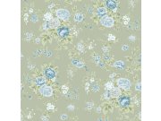 Tapeta na zeď, zelená, květiny, Shabby Chic by Rachel Ashwell Tapety Yara