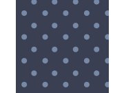Tapeta na zeď, modrá, puntíky, Cath Kidstone Tapety Yara