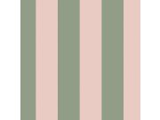 Tapety Yara - Tapeta na zeď, růžová, zelená, pruhy, Cath Kidstone Tapeta na zeď, růžová, zelená, pruhy, Cath Kidstone