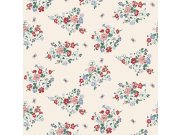 Tapeta na zeď, krémová, květiny, Cath Kidstone Tapety Yara