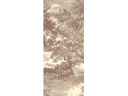 Obrazová tapeta na zeď, hnědá, les, stromy, Amazone, Masureel