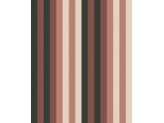 Tapeta na zeď, hnědo-béžová, geometrická, pruhy, Romance, Masureel Tapety Yara