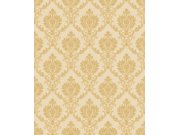 Tapeta na zeď, zlato-béžová, zámecký vzor, The Best Classic & Elegant, Cristiana Masi by Parato