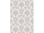 Tapeta na zeď, šedo-stříbrná, zámecký vzor, The Best Classic & Elegant, Cristiana Masi by Parato