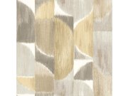 Tapeta na zeď, grafická, hnědo-béžová, Sintesi, Cristiana Masi by Parato