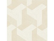 Tapeta na zeď, geometrická, béžová, Sintesi, Cristiana Masi by Parato Tapety Yara