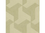Tapeta na zeď, geometrická, béžovo-zelená, Sintesi, Cristiana Masi by Parato