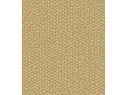 Tapeta na zeď, hnědo-béžová, imitace rohože, Architexture 2, Zambaiti Parati