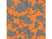Tapeta na zeď, oranžová, větvičky, Best Sellers, ID Design Tapety Yara
