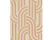 Geometrická tapeta na zeď