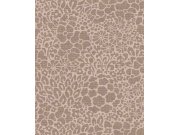 Tapeta na zeď, růžovo-hnědá, květiny, Groovy, Eijffinger