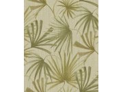 Tapety Yara - Tapeta na zeď, zelená, listy, Groovy, Eijffinger Tapeta na zeď, zelená, listy, Groovy, Eijffinger