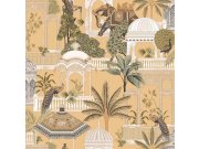 Tapeta na zeď, okrová, zahrada, Botany House, Cristiana Masi by Parato