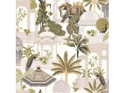 Tapeta na zeď, šedo-zelená, zahrada, Botany House, Cristiana Masi by Parato Tapety Yara