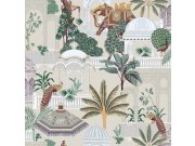 Tapeta na zeď, šedo-béžová, zahrada, Botany House, Cristiana Masi by Parato