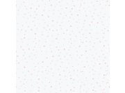 Tapeta na zeď, růžová, puntíky, kaňky, Enzo, ICH Wallcoverings