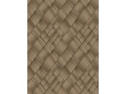 Geometrická obrazová tapeta na zeď, hnědá, Feature Walls, Decoprint