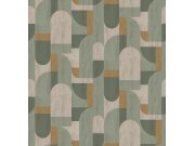 Geometrická obrazová tapeta na zeď