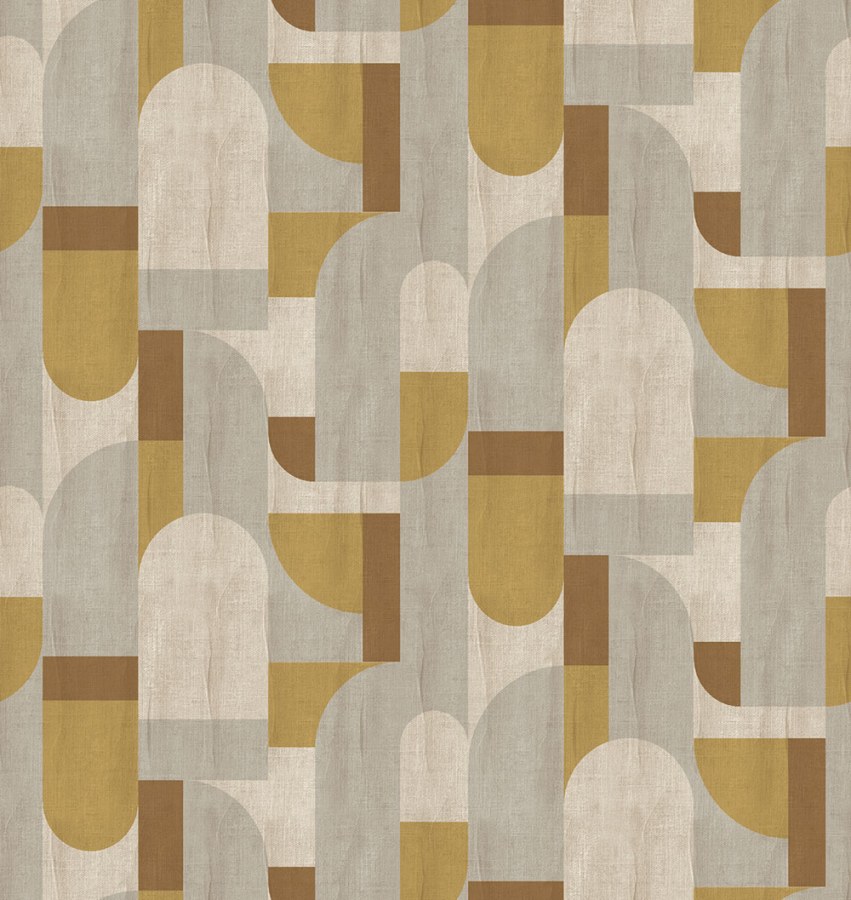 Geometrická obrazová tapeta na zeď - Tapety Yara