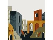 Tapety Yara - Grafická obrazová tapeta na zeď Grafická obrazová tapeta na zeď