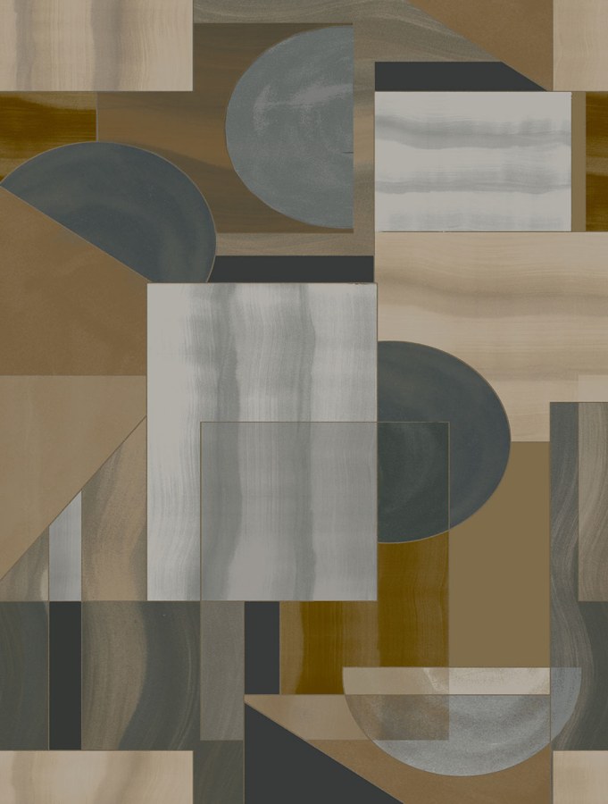 Tapety Yara - Geometrická obrazová tapeta na zeď Geometrická obrazová tapeta na zeď - Tapety Yara