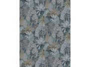 Obrazová tapeta na zeď, modrá, listy, Feature Walls, Decoprint