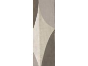 Geometrická obrazová tapeta na zeď, šedá, Amani, Masureel