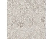 Tapeta na zeď, šedo-béžová, zámecká, Aura, Cristiana Masi by Parato