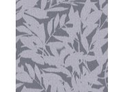 Tapeta na zeď, šedá, listy, Utopia, Graham Brown Premium