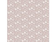 Tapety Yara - Růžová tapeta na zeď Růžová tapeta na zeď