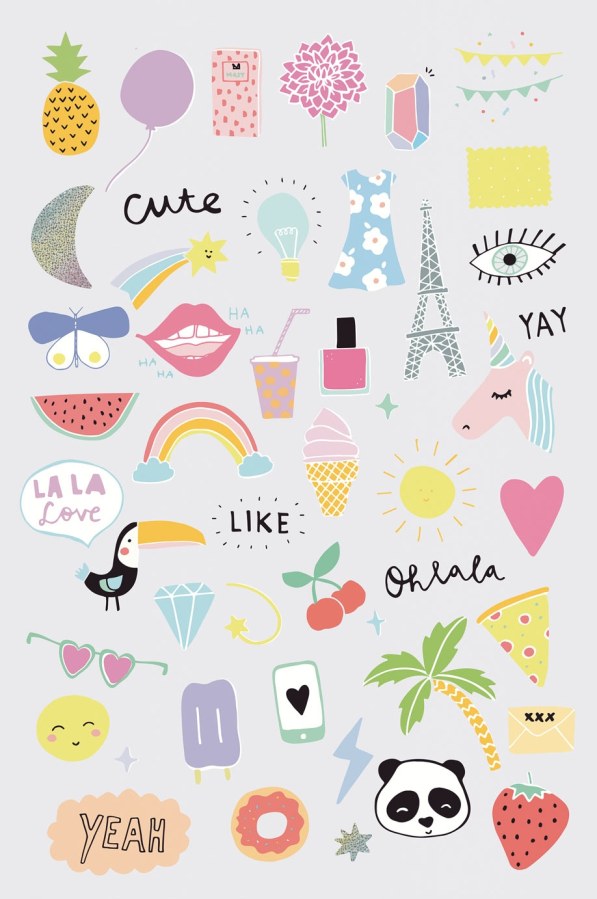 Obrazová tapeta do dívčího pokojíčku 364112 Obrazová tapeta do dívčího pokojíčku 364112