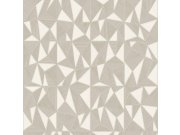 Geometrická tapeta na zeď, béžová, Omega, AdaWall Tapety Yara