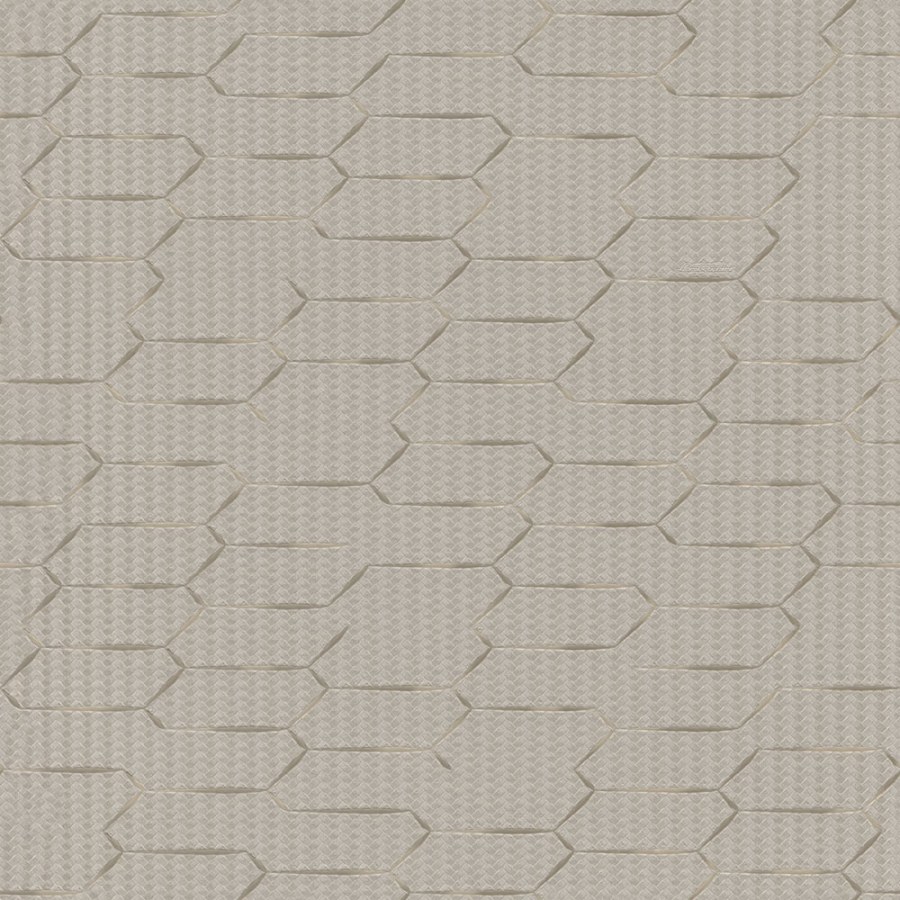 Tapety Yara - Šedo-béžová geometrická tapeta na zeď Šedo-béžová geometrická tapeta na zeď - Tapety Yara