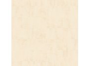  béžová geometrická tapeta na zeď