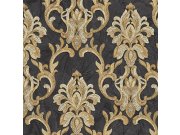 Tapety Yara - hnědo-zlatá tapeta na zeď hnědo-zlatá tapeta na zeď