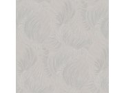 Tapety Yara - šedá tapeta s listy šedá tapeta s listy