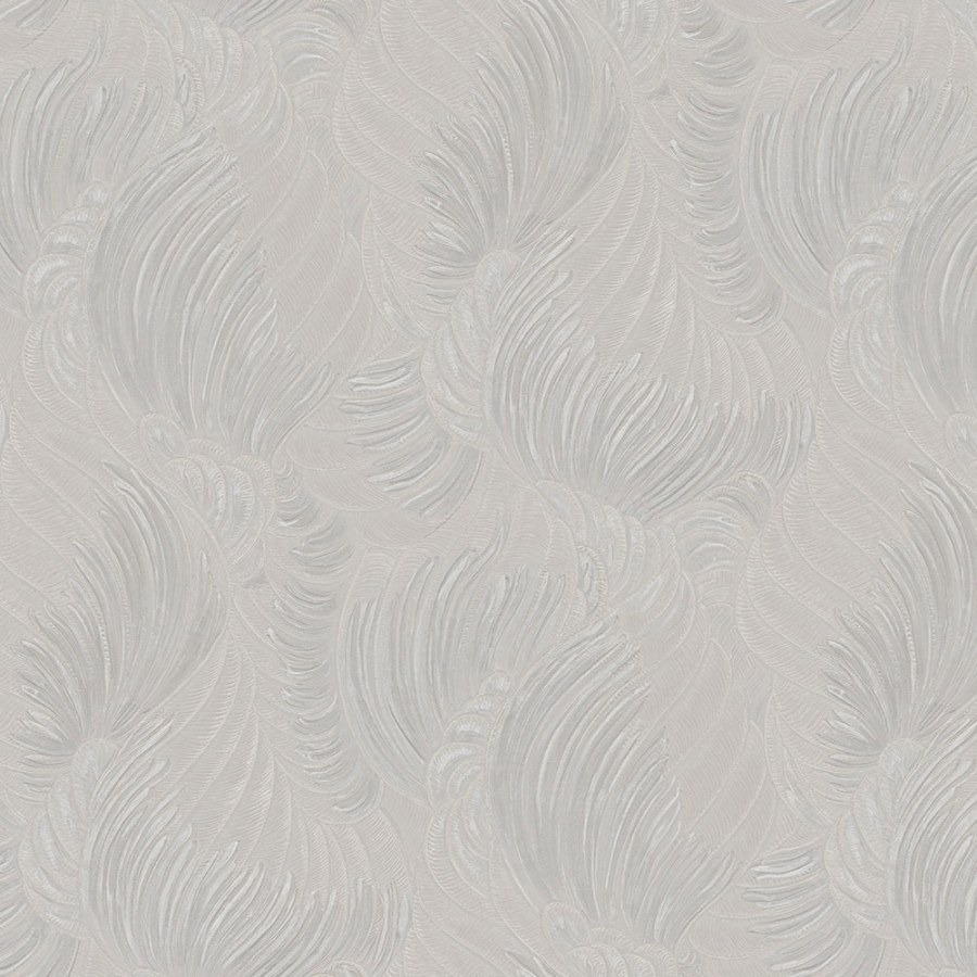 Tapety Yara - šedá tapeta s listy šedá tapeta s listy - Tapety Yara