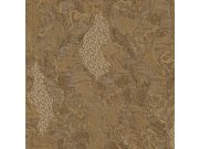 Tapety Yara - hnědo-zlatá tapeta na zeď hnědo-zlatá tapeta na zeď