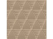 Tapety Yara - Tapeta na zeď, hnědá, imitace rohože, Nomade, Ugépa Tapeta na zeď, hnědá, imitace rohože, Nomade, Ugépa