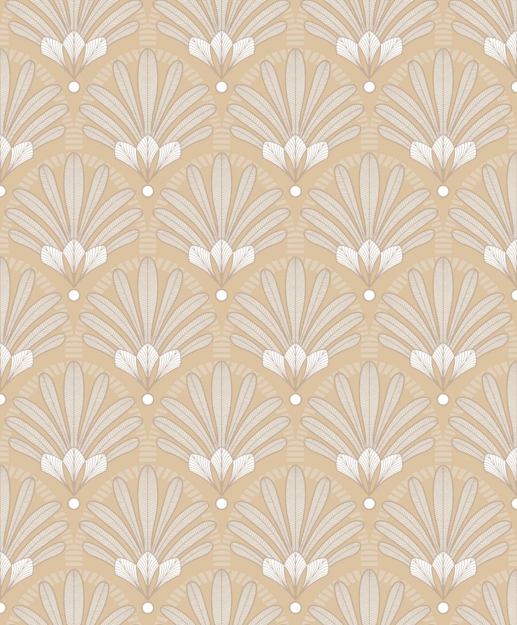 Tapety Yara - Okrová tapeta Art Deco Okrová tapeta Art Deco - Tapety Yara