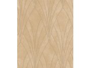 Tapety Yara - Okrová geometrická tapeta na zeď Okrová geometrická tapeta na zeď