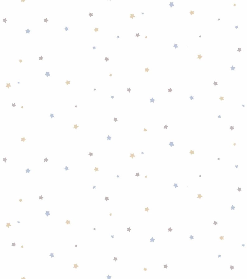 Bílá tapeta s hvězdičkami Bílá tapeta s hvězdičkami