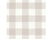 Tapety Yara - Béžovo-bílá tapeta na zeď Béžovo-bílá tapeta na zeď