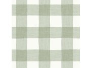 Zeleno-bílá tapeta na zeď