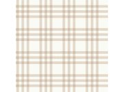 Tapety Yara - Béžovo-bílá tapeta na zeď Béžovo-bílá tapeta na zeď